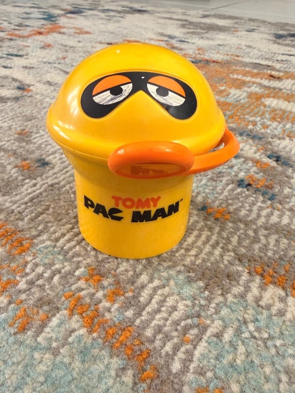 Pac Man PacMan Coin Money Bank vintage fun kids toy by Tomy Japan game play